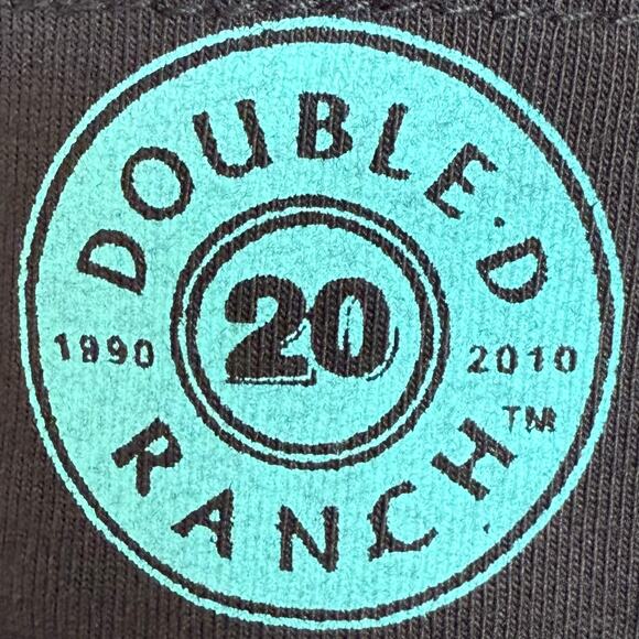 Double D Ranch Womens Black Embroidered Beaded Top Size Small Pullover - Picture 4 of 13